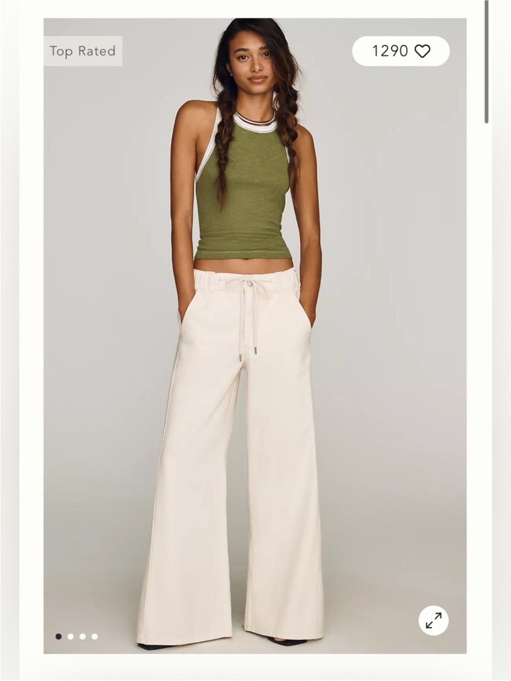 NWT Pilcro Adi High-Rise
Wide-Leg Jeans - Picture 2 of 4